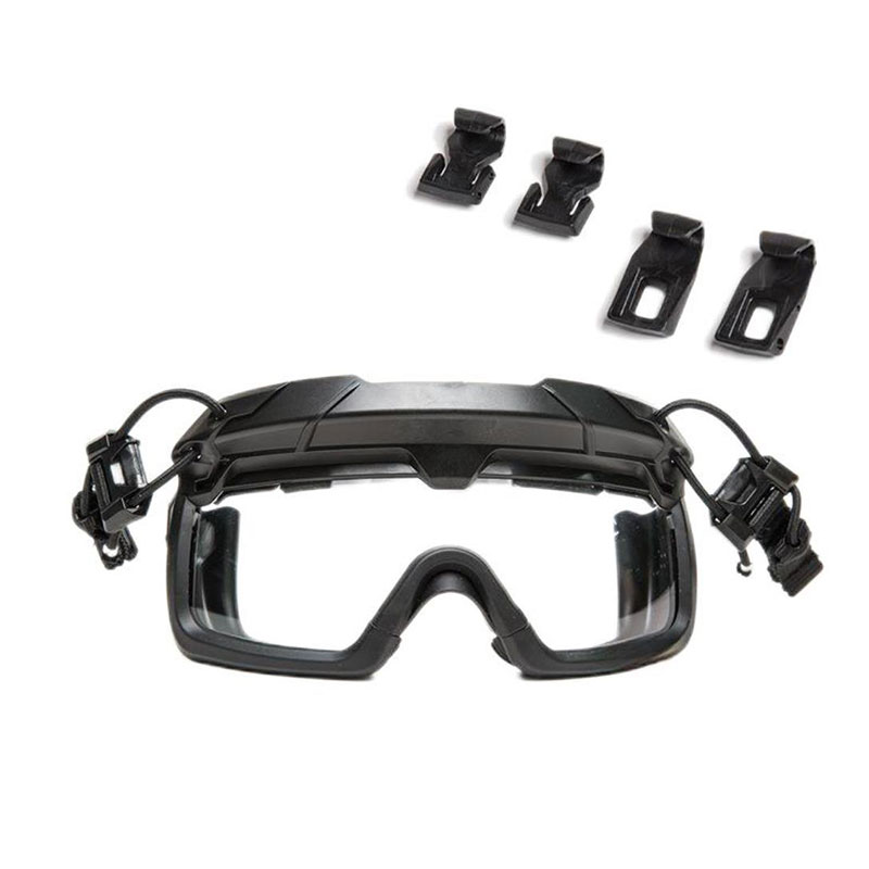 FAST Tactical Helmet Dedicated Split Anti-fog Goggles 3MM Thickness Lens CS Field Goggles