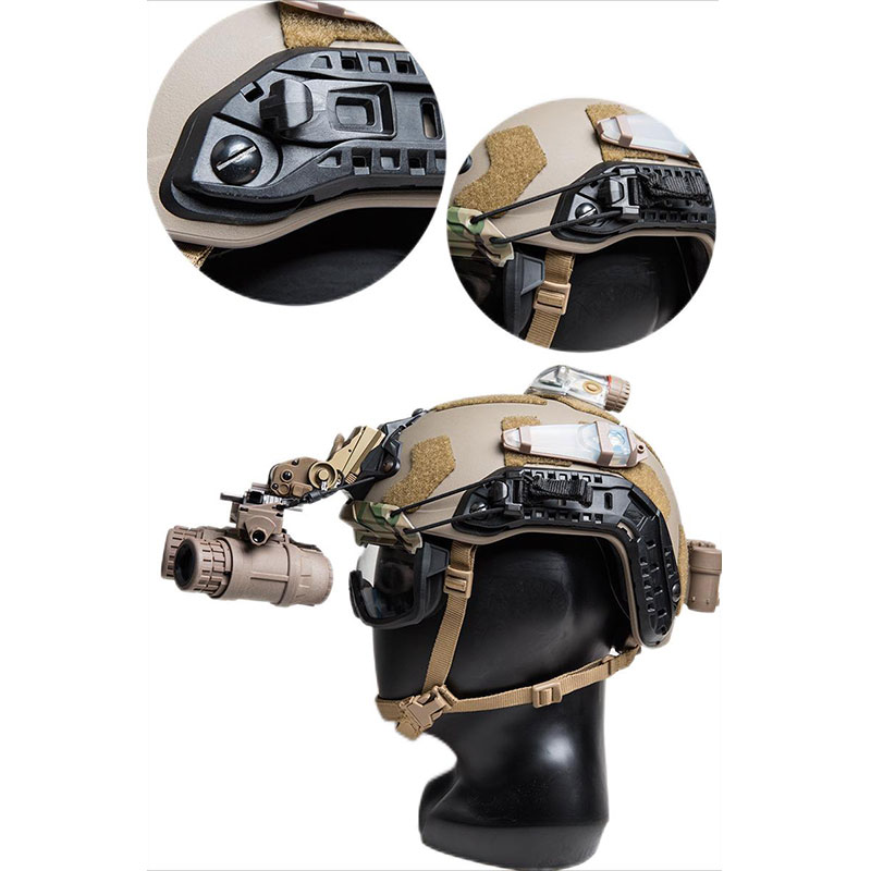FAST Tactical Helmet Dedicated Split Anti-fog Goggles 3MM Thickness Lens CS Field Goggles