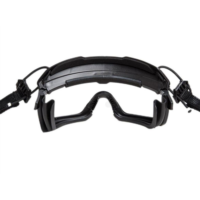 FAST Tactical Helmet Dedicated Split Anti-fog Goggles 3MM Thickness Lens CS Field Goggles