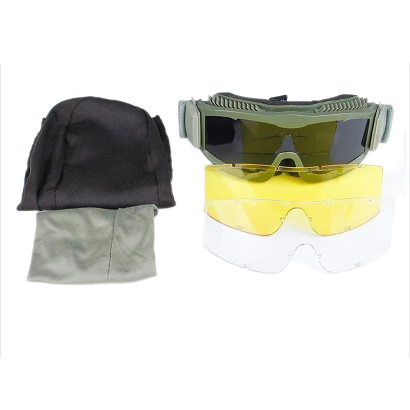 Tactical Glasses Desert Army Fans CS Shooting Explosion-proof Tactical Goggles