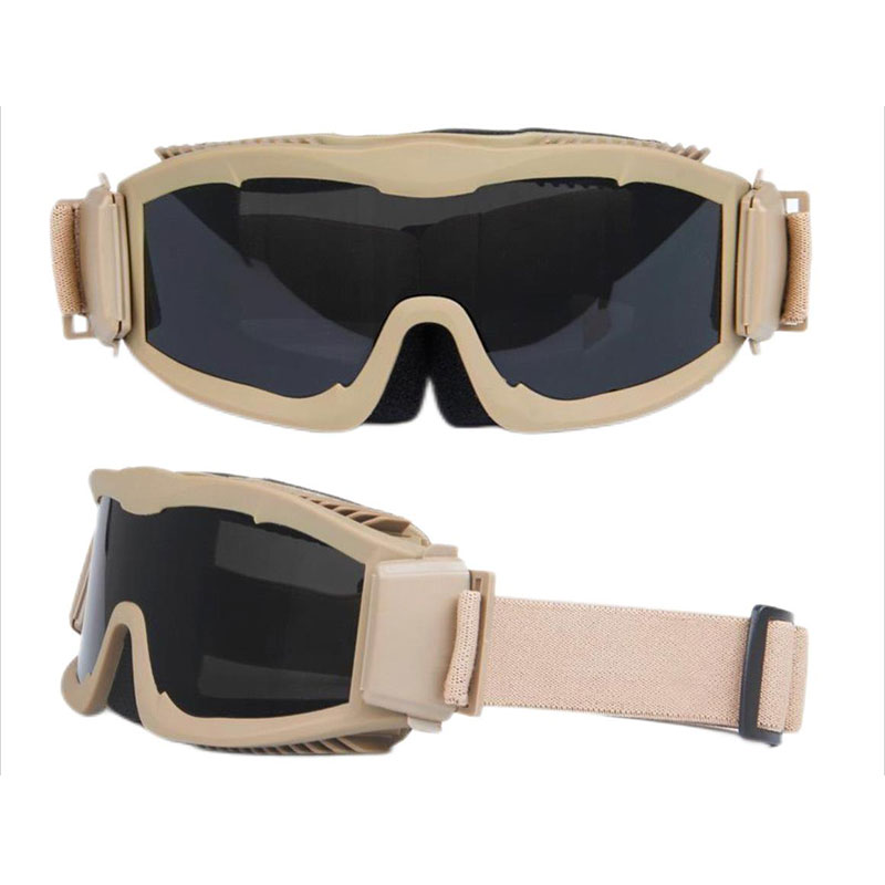 Tactical Glasses Desert Army Fans CS Shooting Explosion-proof Tactical Goggles