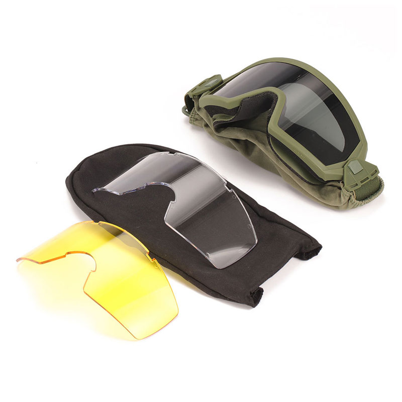 Soft Bullet Anti-fog And Windproof Tactical Goggles