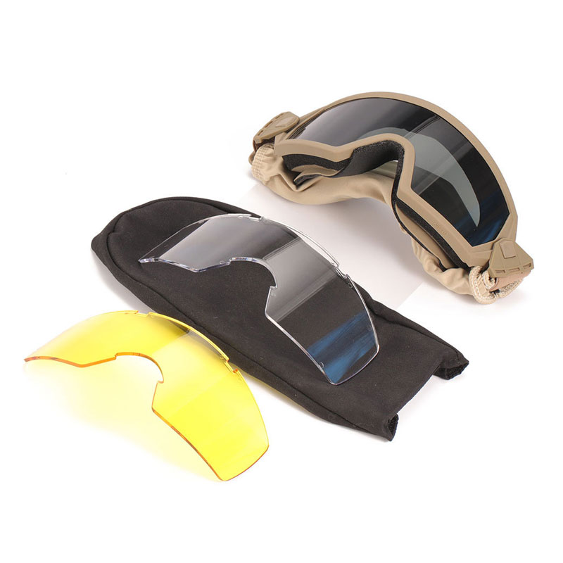 Soft Bullet Anti-fog And Windproof Tactical Goggles
