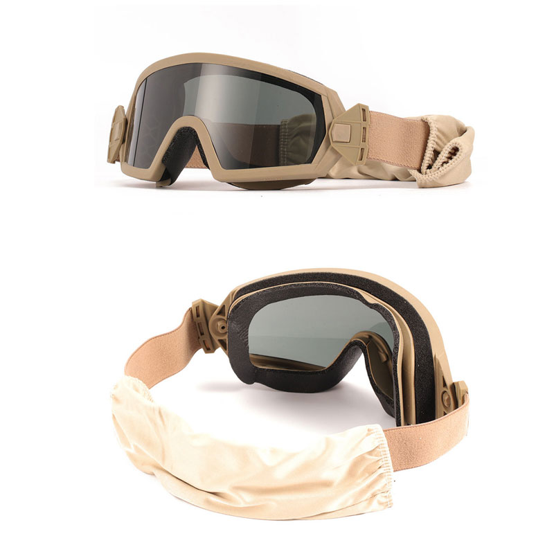 Soft Bullet Anti-fog And Windproof Tactical Goggles