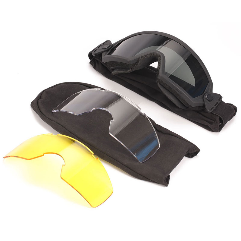 Soft Bullet Anti-fog And Windproof Tactical Goggles