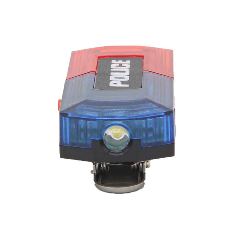 Shoulder lamp shoulder clip type rechargeable gravity induction environmental sanitation rescue security guard on duty patrol night flashing led flash lamp