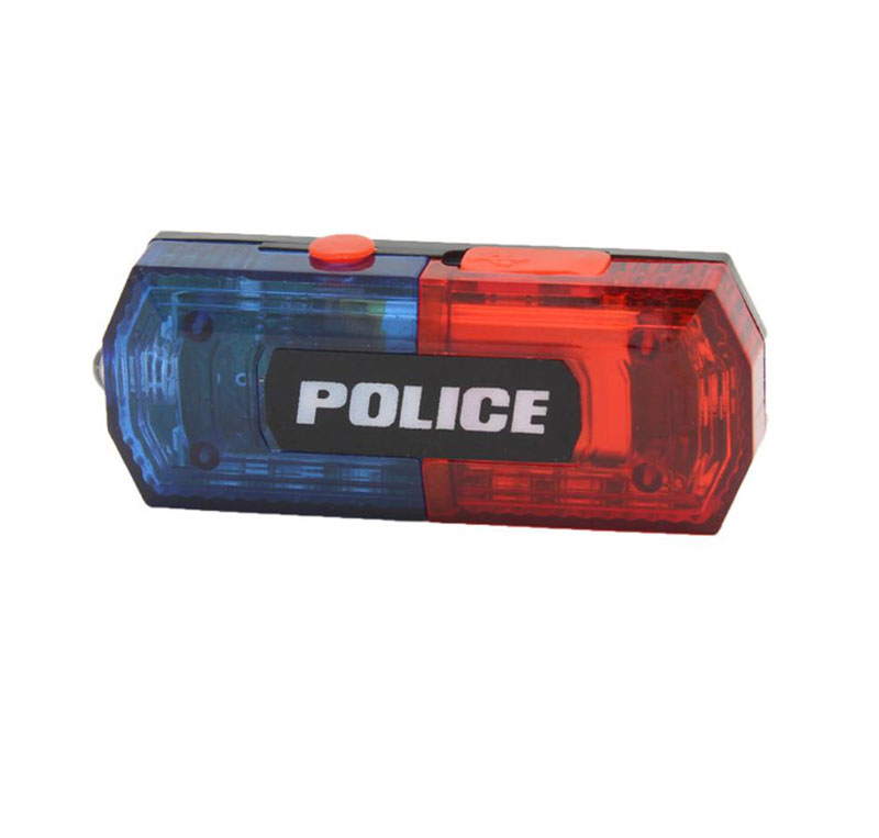 Shoulder lamp shoulder clip type rechargeable gravity induction environmental sanitation rescue security guard on duty patrol night flashing led flash lamp