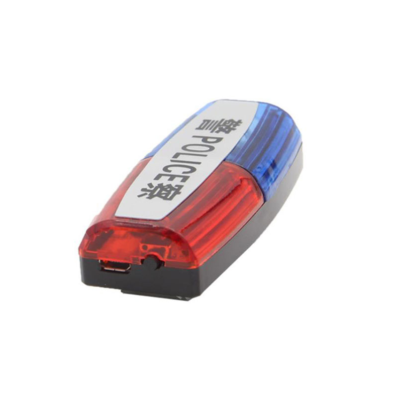 Rechargeable LED shoulder light shoulder clip shoulder light red and blue flashing shoulder light traffic patrol campus safety signal light