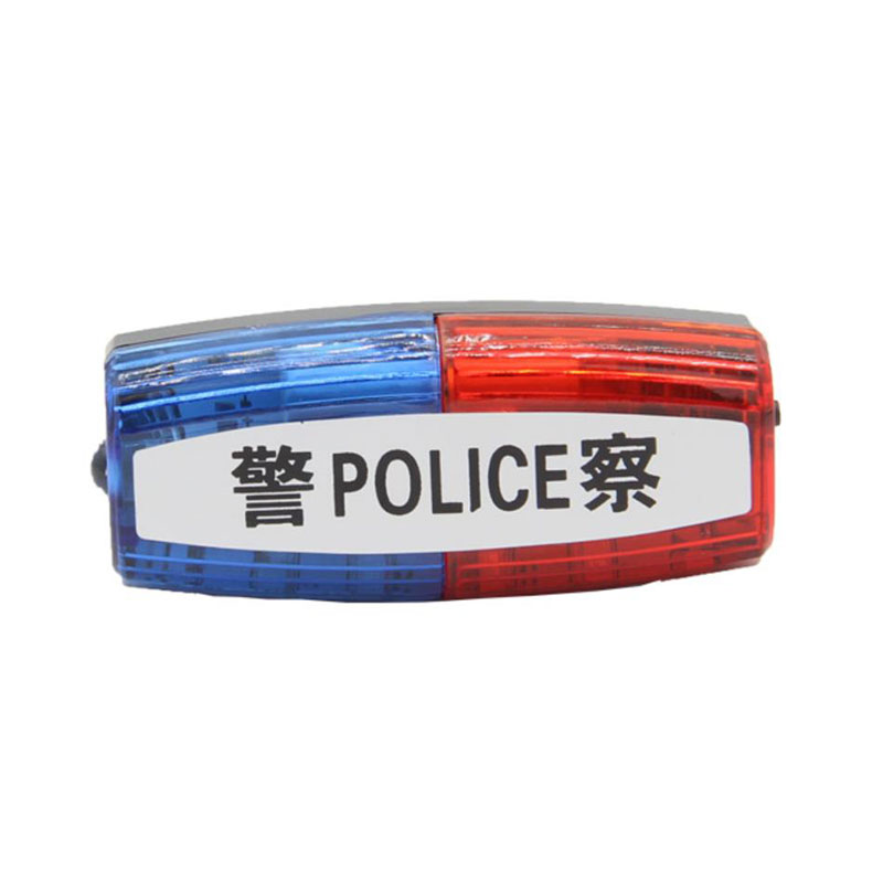 Rechargeable LED shoulder light shoulder clip shoulder light red and blue flashing shoulder light traffic patrol campus safety signal light