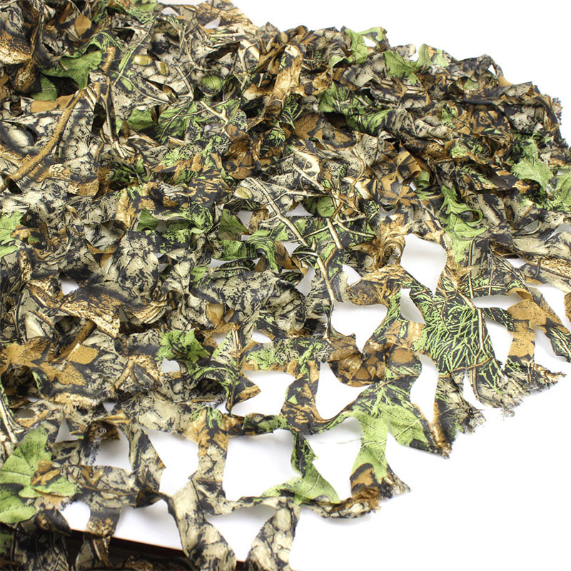 Outdoor 3D Punching Flower Lightweight Noise-cancelling Sunshade Camouflage Net Camouflage Net