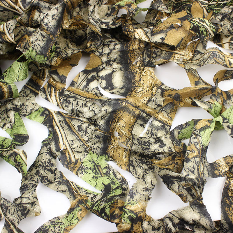 Outdoor 3D Punching Flower Lightweight Noise-cancelling Sunshade Camouflage Net Camouflage Net