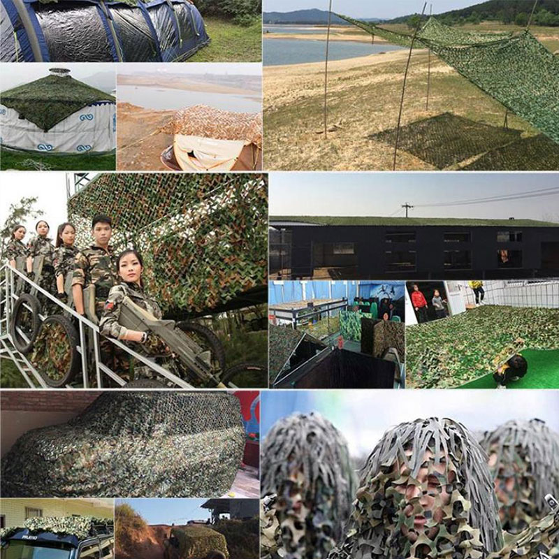 Outdoor Army Green Camouflage Jungle Shade Stealth Camouflage Net