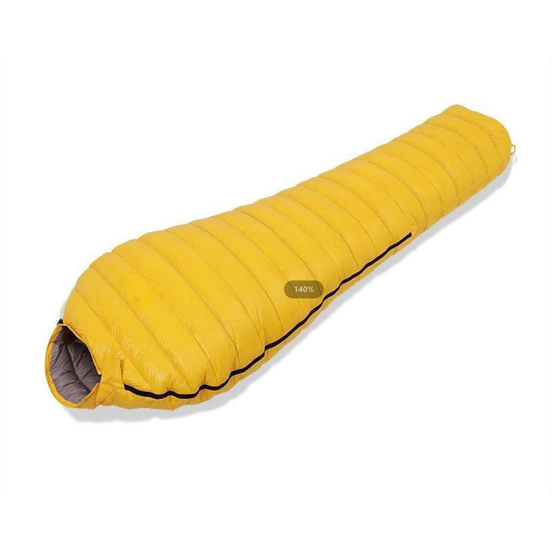 Outdoor Camping Winter Thickened Goose Down Cold-proof Warm Mummy Down Sleeping Bag