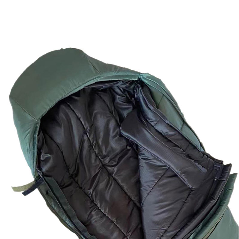 Outdoor Camping Waterproof Windproof Warm Single Camouflage Military Sleeping Bag