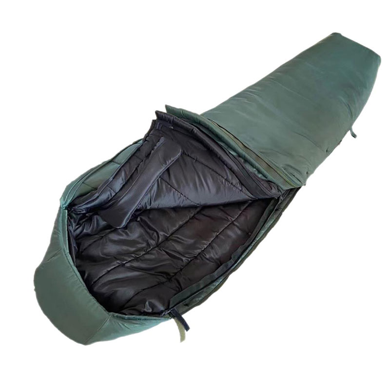 Outdoor Camping Waterproof Windproof Warm Single Camouflage Military Sleeping Bag