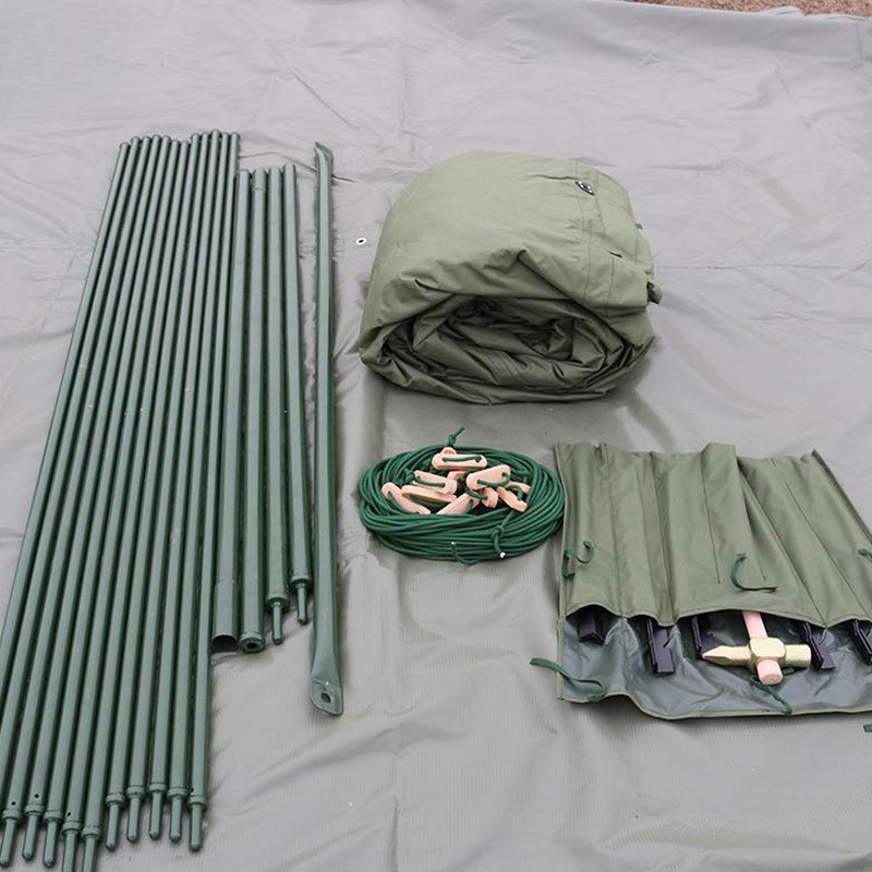 Outdoor Command Large Type vertical Pole Troops Waterproof Warm Military Tent