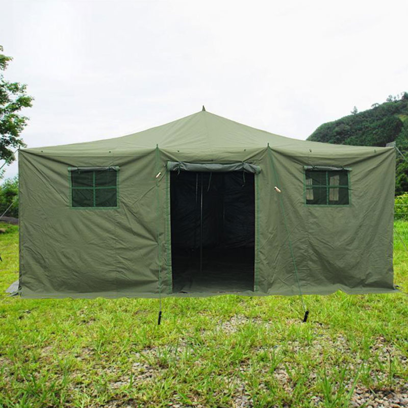 Outdoor Command Large Type vertical Pole Troops Waterproof Warm Military Tent